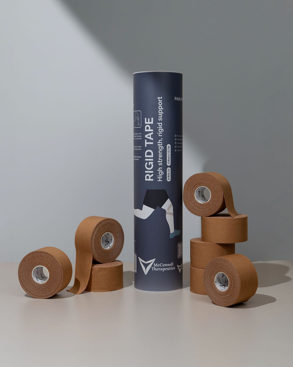 Rigid Tape Tube - 8 rolls